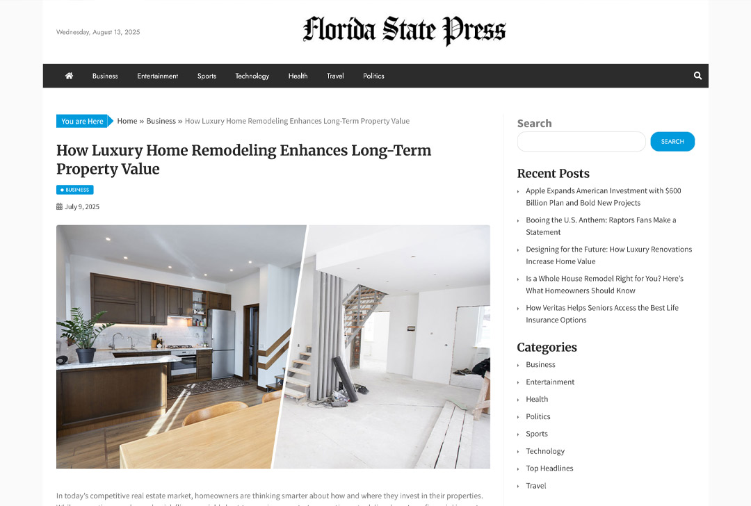 Florida State Press Article Feature Florida State Press Article Feature